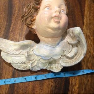 Angel wall decor hand painted.Washington artist.